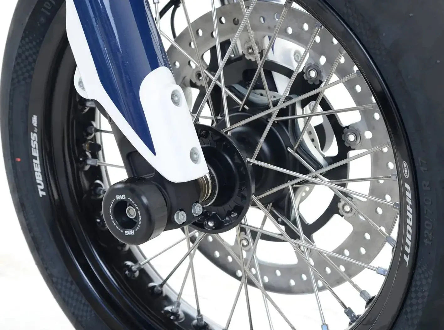 FP0187 - R&G RACING Husqvarna 701 Supermoto (16/23) Front Wheel Sliders