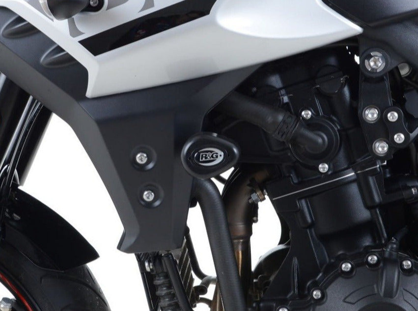 CP0409 - R&G RACING Triumph Tiger 1050 Sport (16/18) Frame Crash Protection Sliders "Aero"