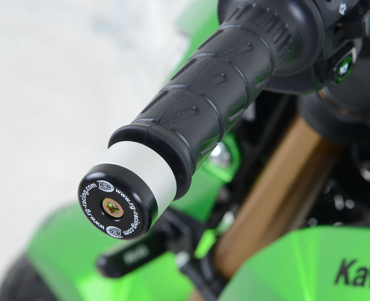 BE0088 - R&G RACING Yamaha Tricity 125/Kawasaki Z125/Pro Handlebar End Sliders