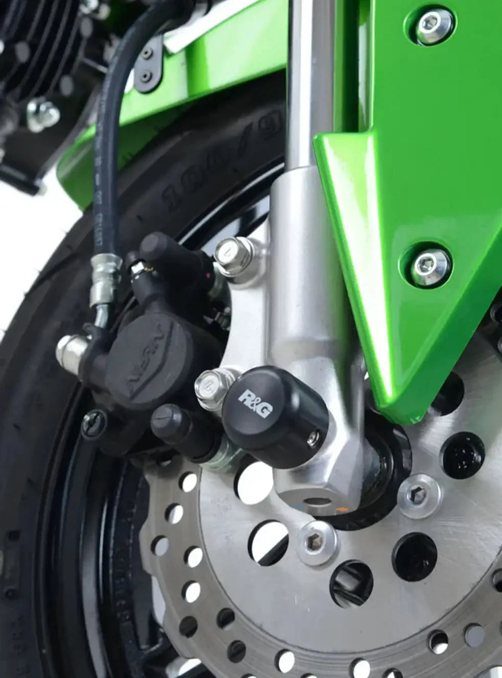 FP0190 - R&G RACING Kawasaki Z125 / Z125 Pro (16/18) Front Wheel Sliders