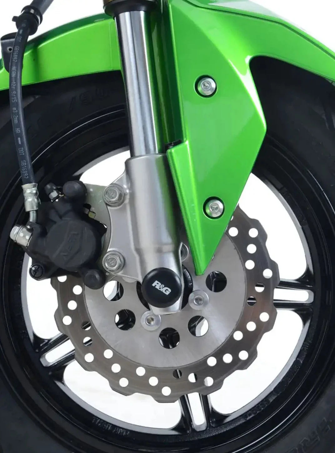 FP0190 - R&G RACING Kawasaki Z125 / Z125 Pro (16/18) Front Wheel Sliders