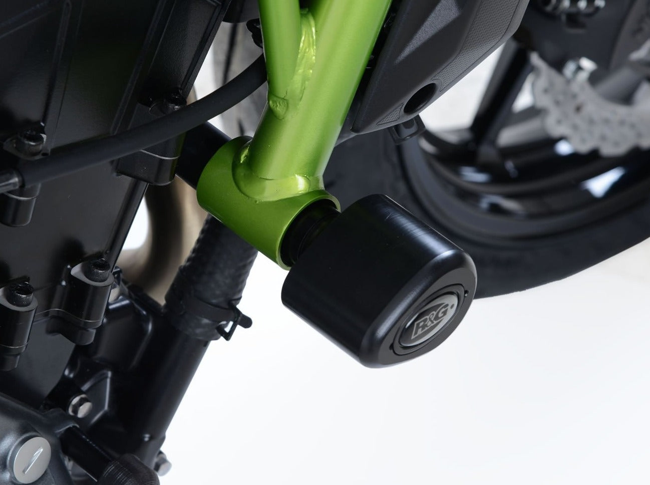 CP0416 - R&G RACING Kawasaki Ninja 650 / Z650 Frame Crash Protection Sliders "Aero"