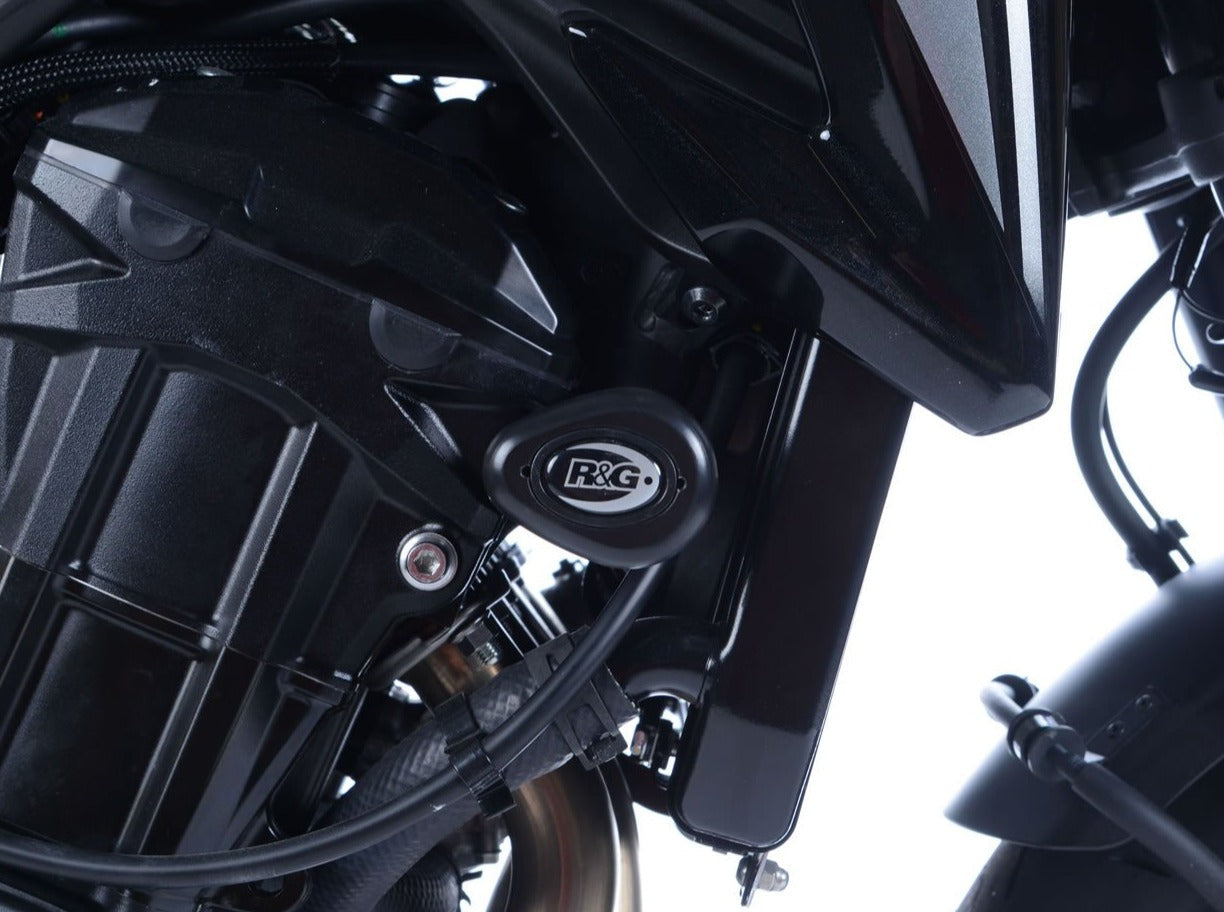 CP0418 - R&G RACING Kawasaki Z900 (2017+) Frame Crash Protection Sliders "Aero"