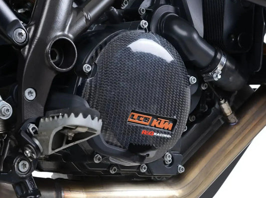ECS0103 - R&G RACING KTM 1050 Adventure / 1290 Super Adventure  / Super Duke R Carbon Engine Case Slider (right)
