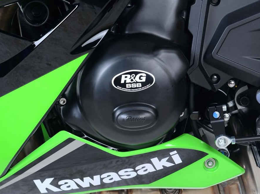 R&G RACING Kawasaki Ninja 650/Z650 Engine Covers Protection Kit (2 pcs, racing)