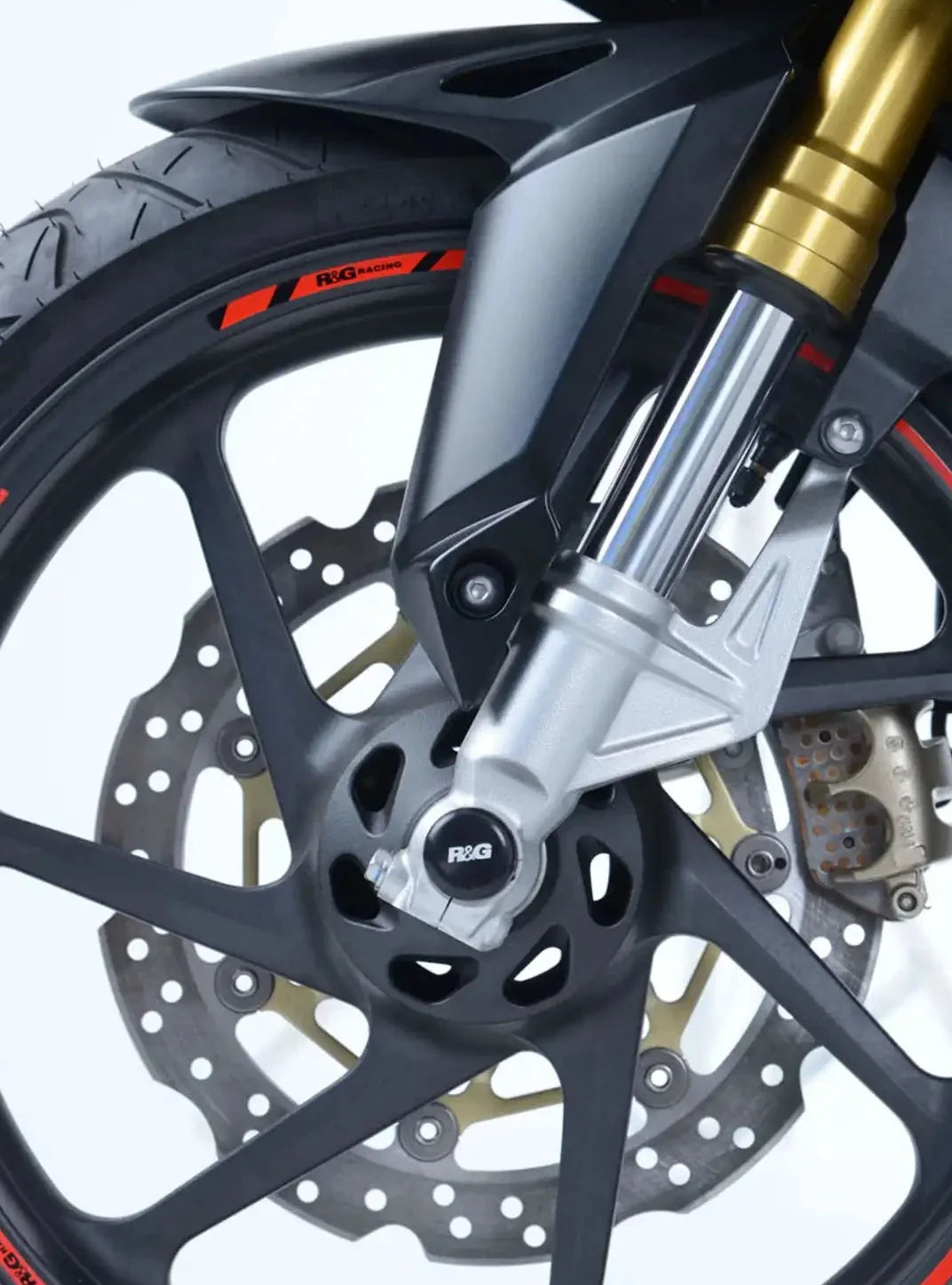 FP0195- R&G RACING Honda CBR250RR / Yamaha X-MAX 300 Front Wheel Sliders