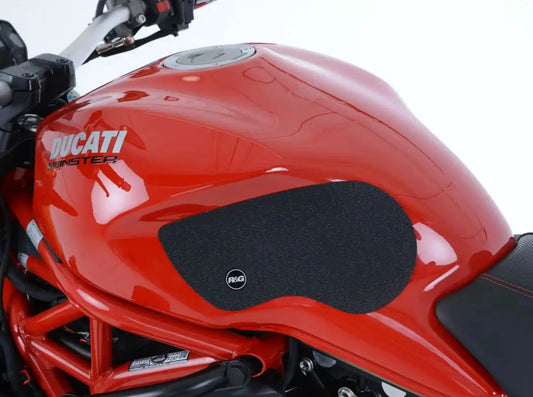 EZRG214 - R&G RACING Ducati Monster 1100 / EVO / 1200 S / 797 Fuel Tank Traction Grips