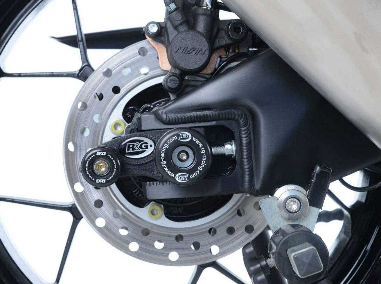 SP0075 - R&G RACING Honda CBR1000RR / SP / CBR1000RR-R Rear Wheel Sliders (swingarm)