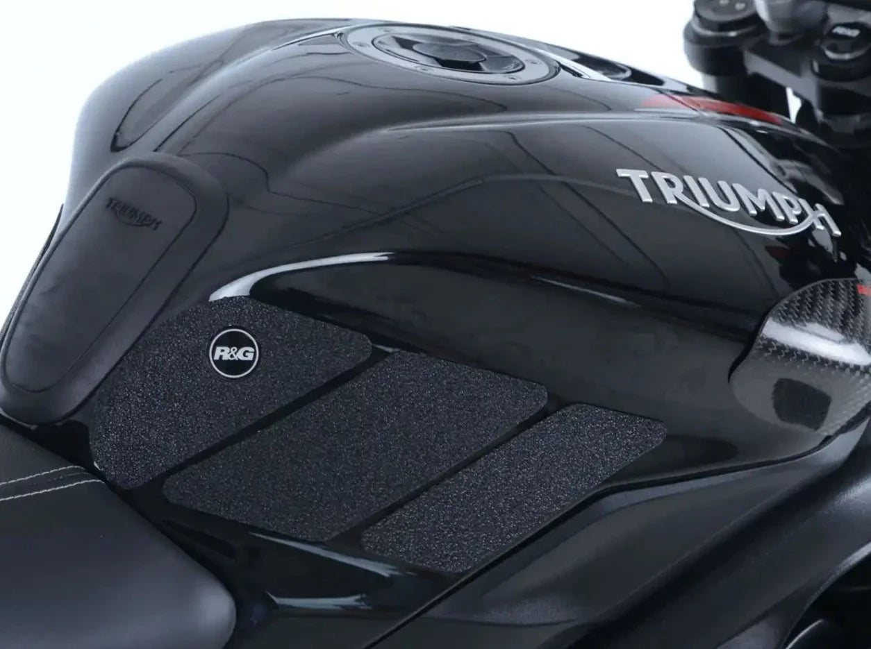 EZRG801 - R&G RACING Triumph 675 Daytona / Street Triple Fuel Tank Traction Grips