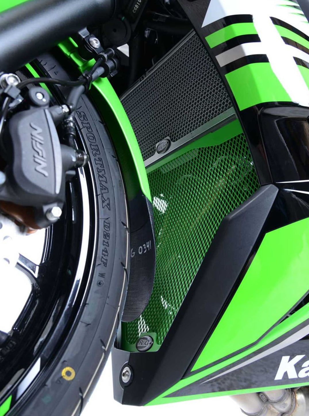 DG0023 - R&G RACING Kawasaki Ninja 650 (2017+) Downpipe Grill