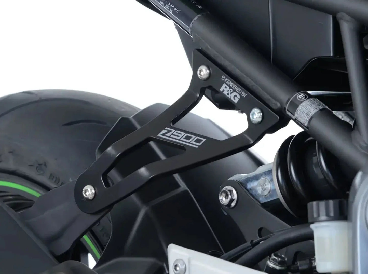 EH0074 - R&G RACING Kawasaki Z900 (2017+) Exhaust Hanger & Blanking Plate Kit