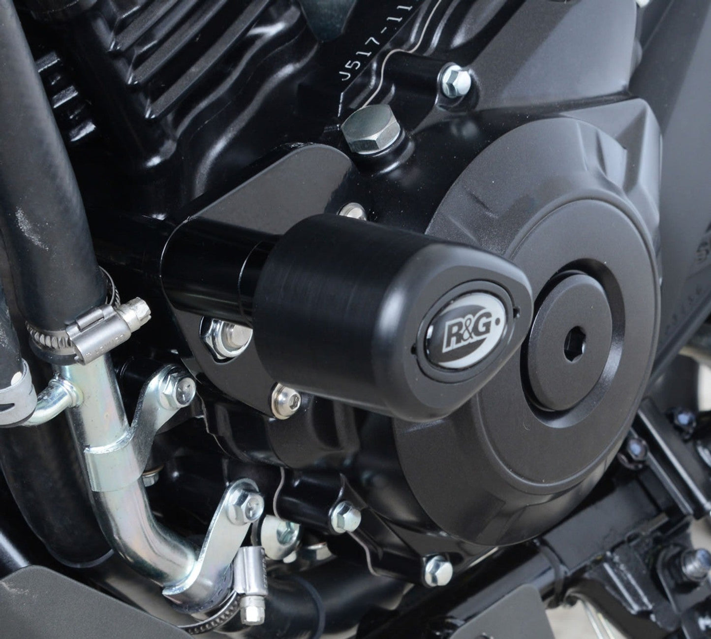 CP0435 - R&G RACING Suzuki V-Strom 250 / GSX250R (17/20) Frame Crash Protection Sliders "Aero"