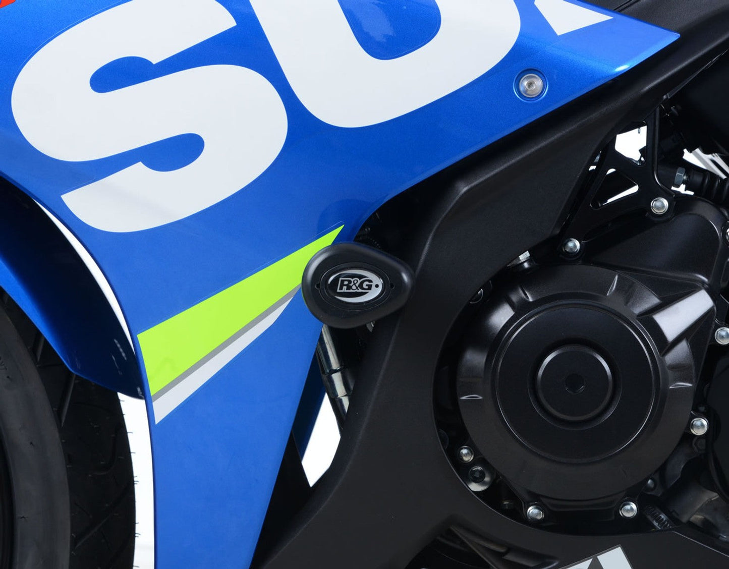 CP0435 - R&G RACING Suzuki V-Strom 250 / GSX250R (17/20) Frame Crash Protection Sliders "Aero"