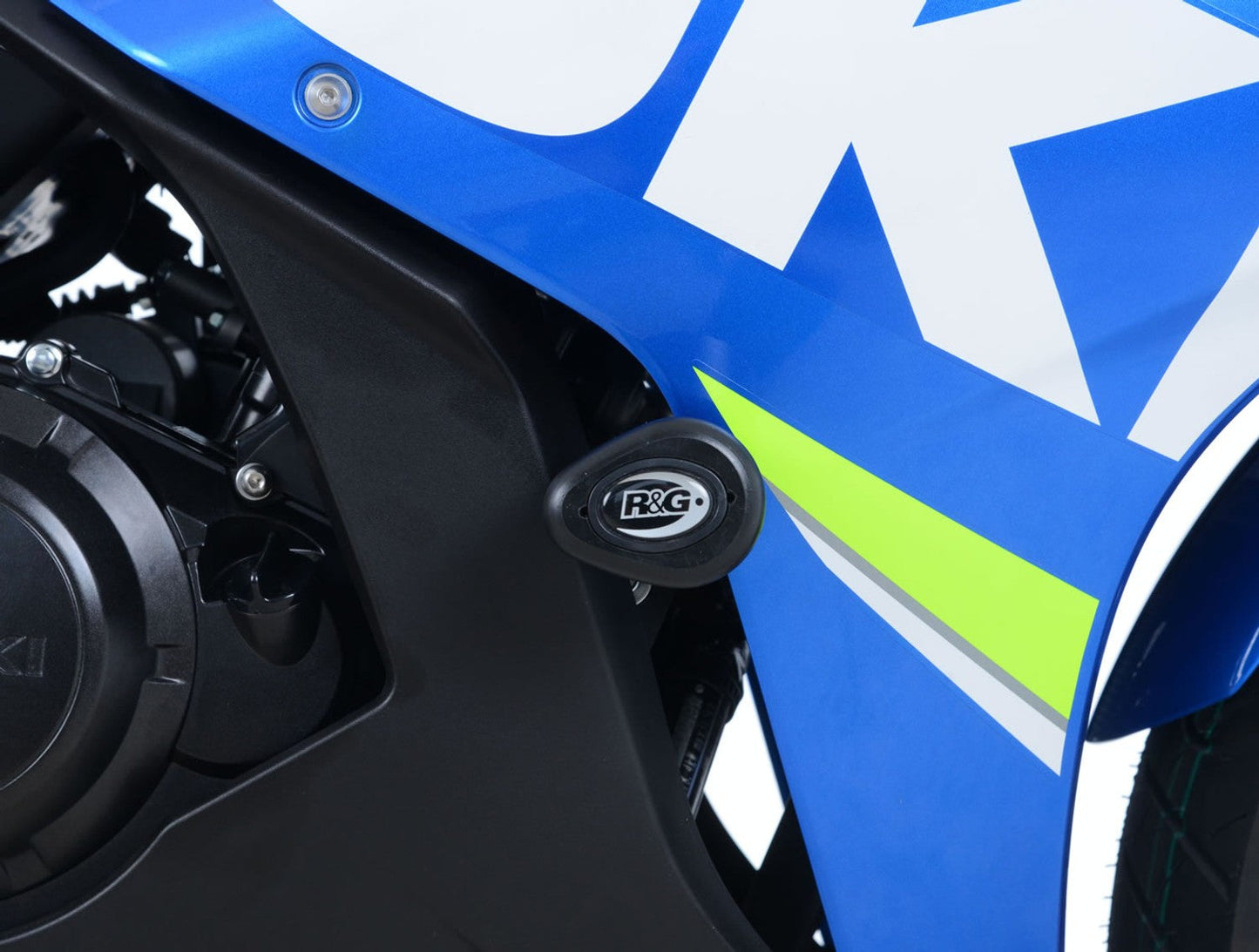 CP0435 - R&G RACING Suzuki V-Strom 250 / GSX250R (17/20) Frame Crash Protection Sliders "Aero"