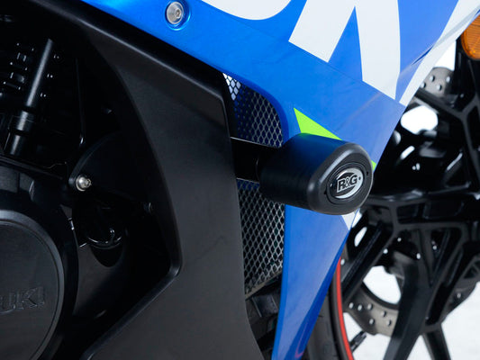 CP0435 - R&G RACING Suzuki V-Strom 250 / GSX250R (17/20) Frame Crash Protection Sliders "Aero"
