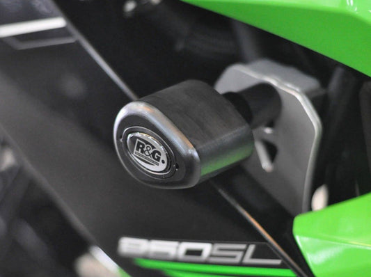 CP0381 - R&G RACING Kawasaki Ninja 250SL / 125 Frame Crash Protection Sliders "Aero"