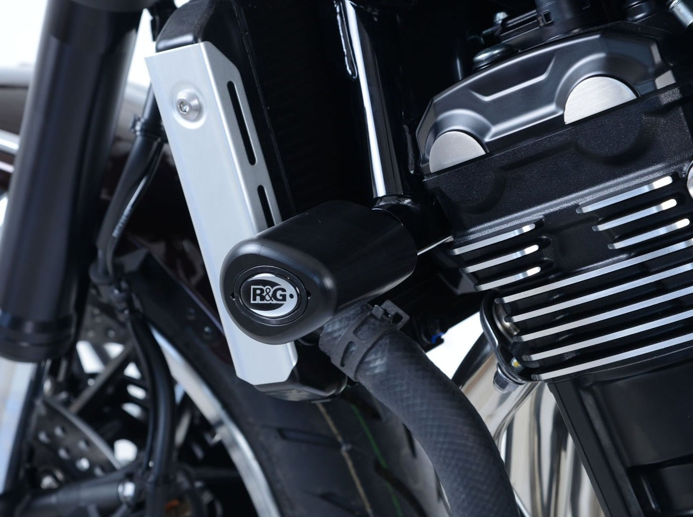 CP0440 - R&G RACING Kawasaki Z900RS (2018+) Frame Crash Protection Sliders "Aero"