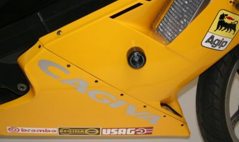 CP0200 - R&G RACING Cagiva Mito 125 Frame Crash Protection Sliders "Classic"