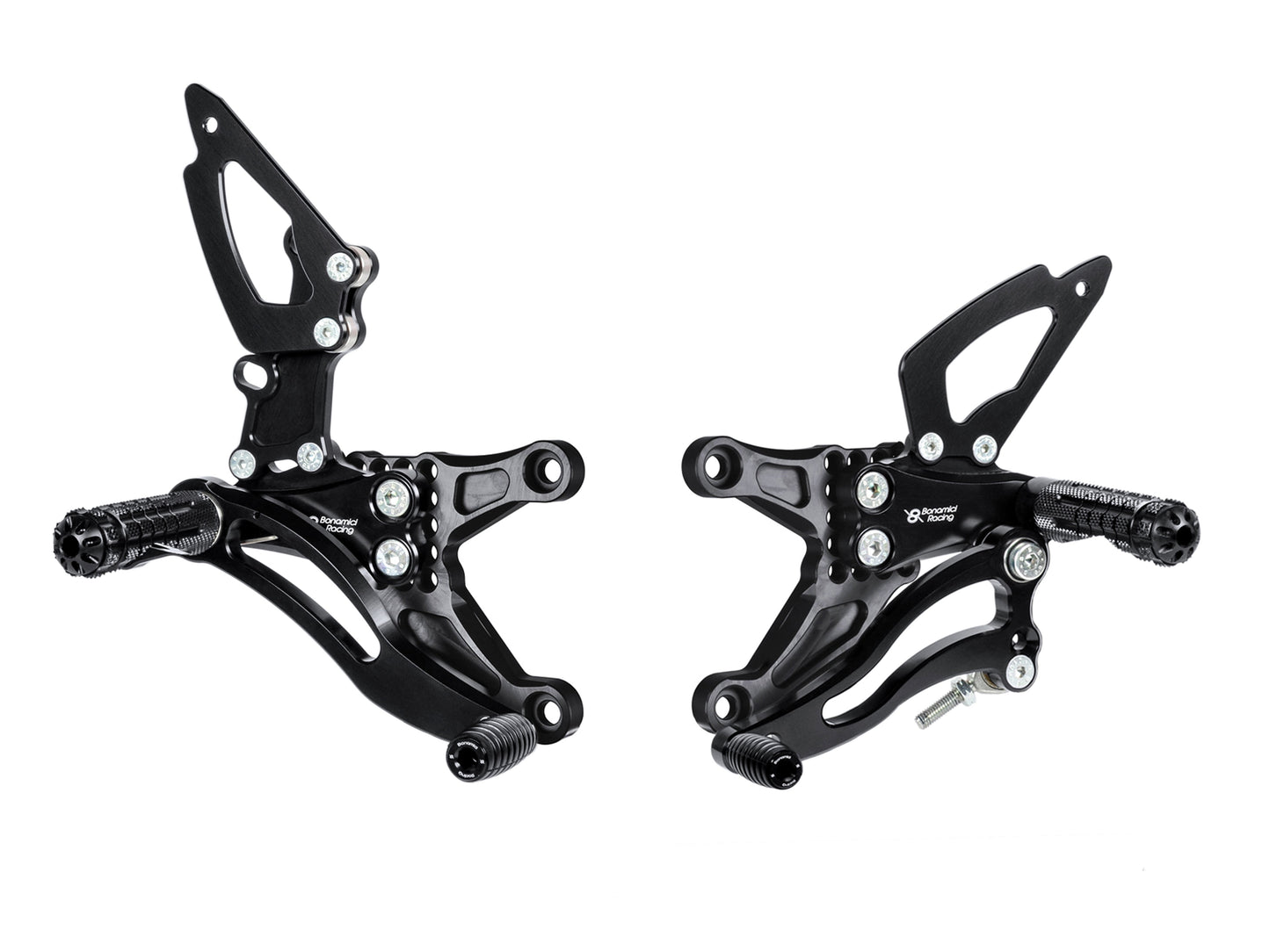 K006 - BONAMICI RACING Kawasaki ZX-6R (07/08) Adjustable Rearset