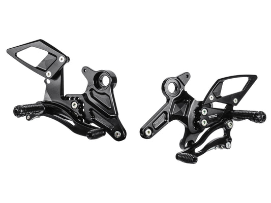 K018 - BONAMICI RACING Kawasaki Ninja 650 /  Z650 (17/19) Adjustable Rearset