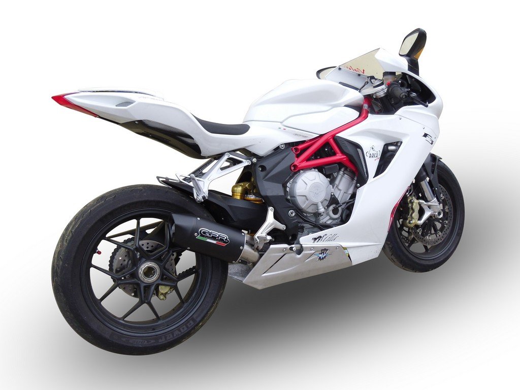 GPR MV Agusta F3 675/800 (18/...) Slip-on Exhaust "Furore Nero"