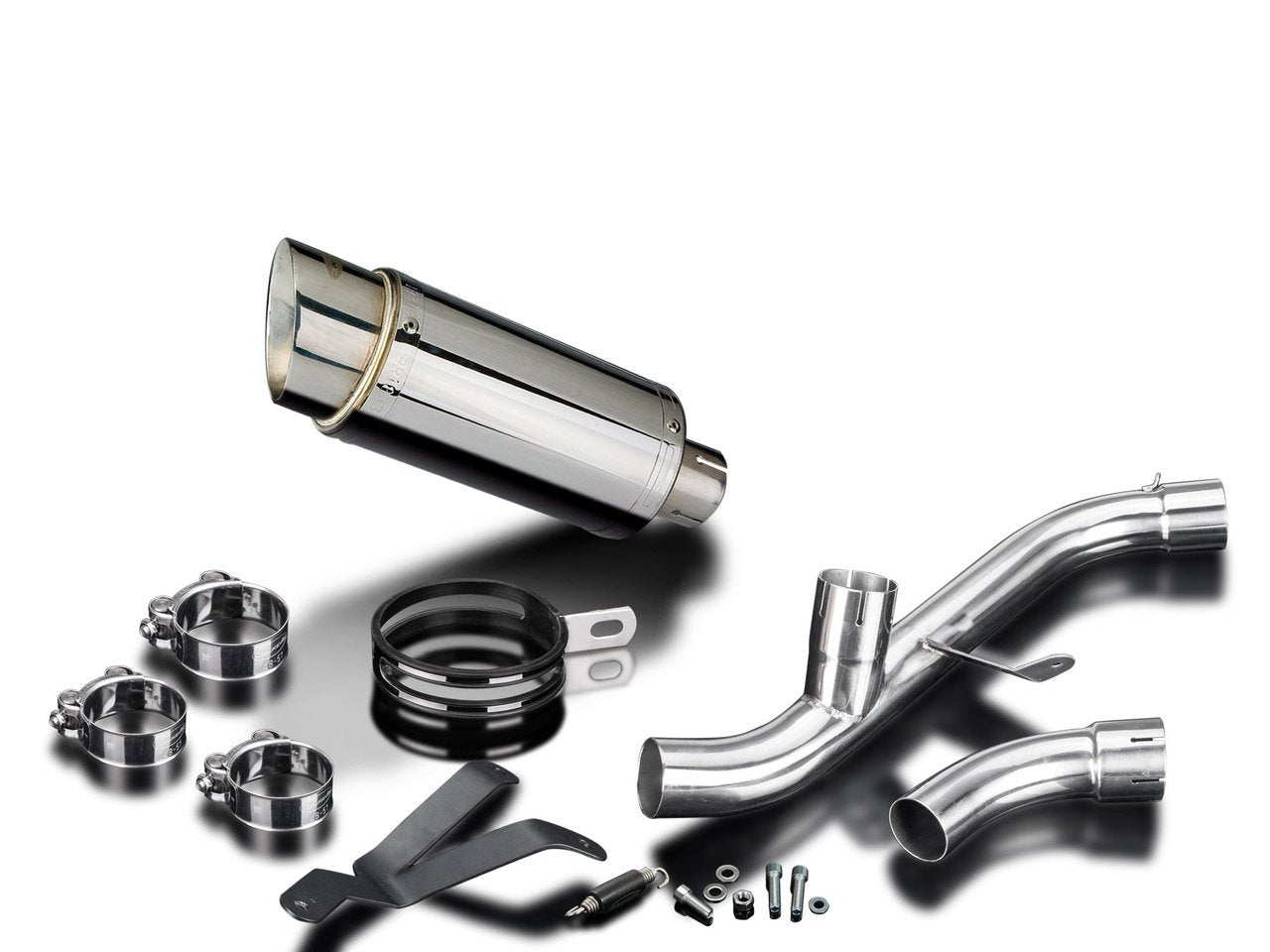 DELKEVIC Ducati Supersport 939 (17/20) De-Cat Slip-on Exhaust Mini 8"