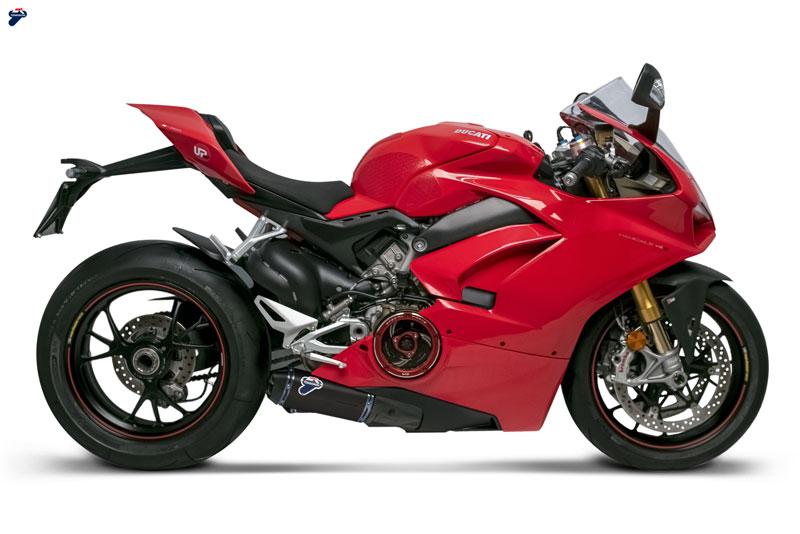 D184 - TERMIGNONI Ducati Panigale V4 (2018+) Slip-on Exhaust (black edition)