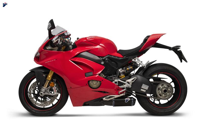 D184 - TERMIGNONI Ducati Panigale V4 (2018+) Slip-on Exhaust (black edition)
