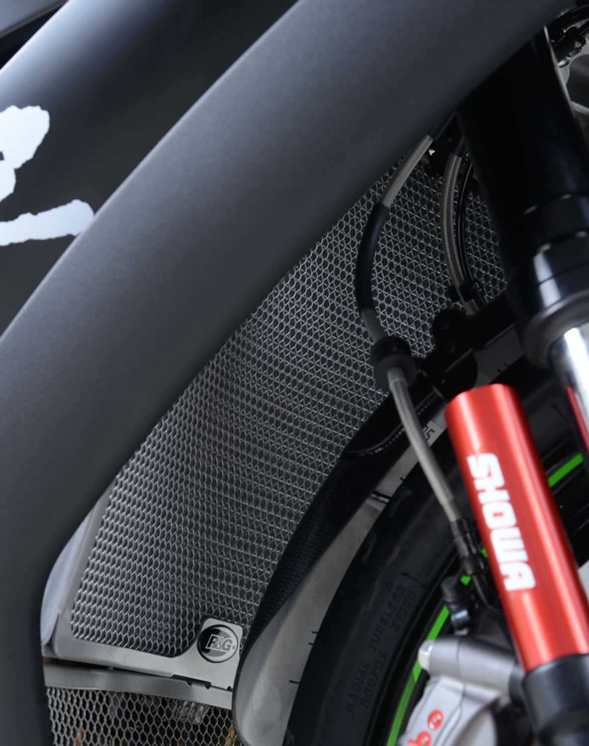 RAD0200 - R&G RACING Kawasaki Ninja ZX-10R (08/20) Radiator Guard & Downpipe Grill