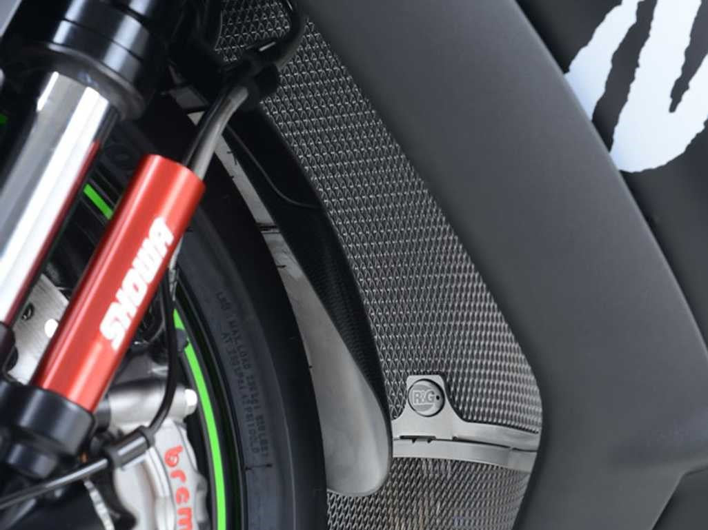 RAD0200 - R&G RACING Kawasaki Ninja ZX-10R (08/20) Radiator Guard & Downpipe Grill