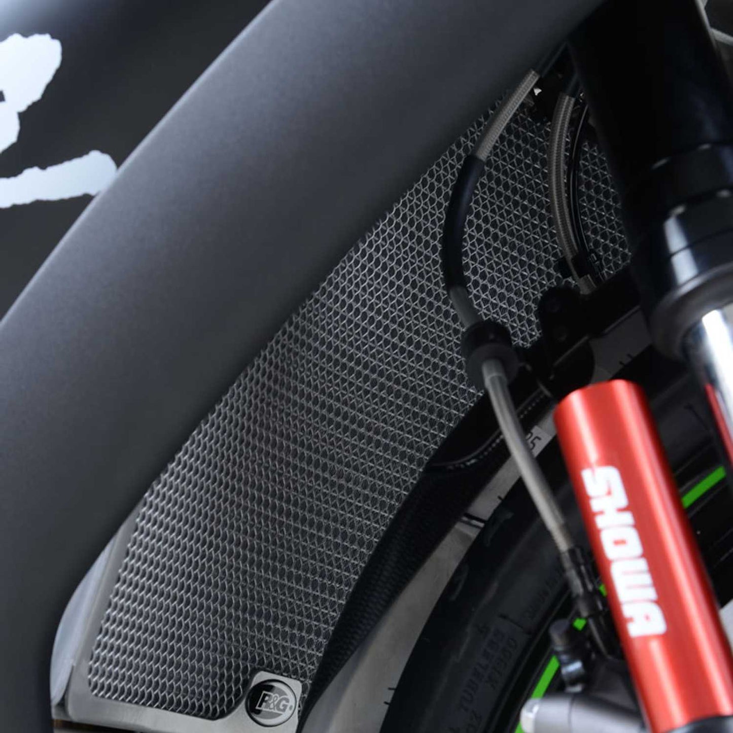 RAD0200 - R&G RACING Kawasaki Ninja ZX-10R (08/20) Radiator Guard & Downpipe Grill