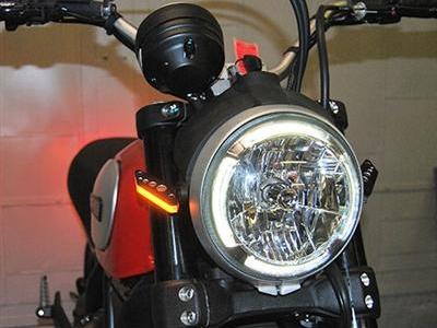 NEW RAGE CYCLES Ducati Scrambler 800 (2015+) LED Front Turn Signals