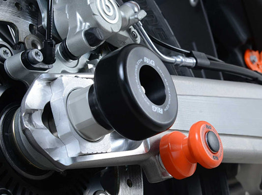 SP0084 - R&G RACING KTM 690 SMC R (19/20) Rear Wheel Sliders (swingarm)