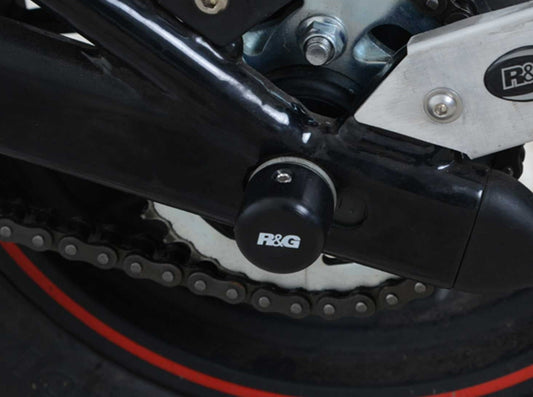 SP0085 - R&G RACING Benelli TNT 125 (2017+) Rear Wheel Sliders (swingarm)
