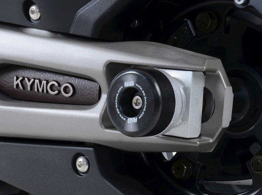 SP0087 - R&G RACING Kymco AK 550 (18/19) Rear Wheel Sliders (swingarm)