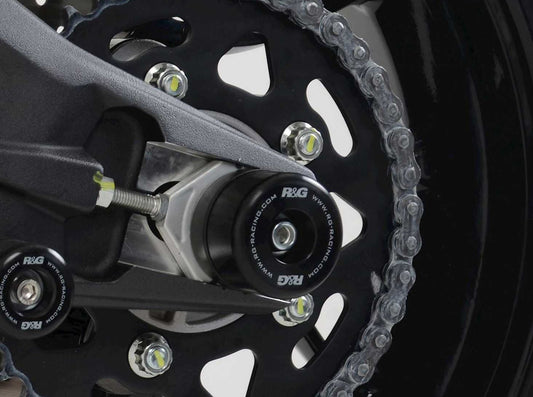 SP0096 - R&G RACING Ducati Monster 950 / Plus (2021+) Rear Wheel Sliders (swingarm)