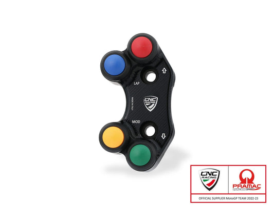 SWD22PR - CNC RACING Ducati Panigale V2 (2020+) Left Handlebar Switch (Pramac edition; racing)