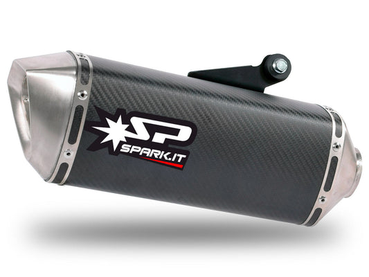 SPARK Yamaha MT-09 Exhaust Silencer "Force" High Position (EU homologated)