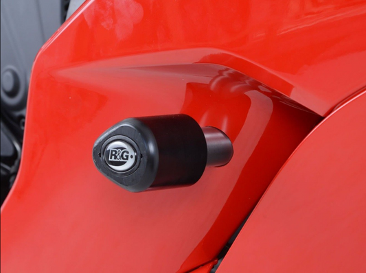 CP0427 - R&G RACING Ducati Supersport 939 / S (2017+) Frame Crash Protection Sliders "Aero"