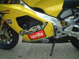 CP0002 - R&G RACING Aprilia RSV 1000 R/Mille (01/03) Frame Crash Protection Sliders "Classic"