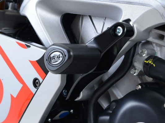 CP0257 - R&G RACING Aprilia RSV4 / Tuono V4 (09/20) Frame Crash Protection Sliders "Aero"