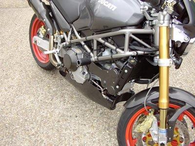 CP0097 - R&G RACING Ducati Monster S4 / 800 S2R Frame Crash Protection Sliders "Classic"
