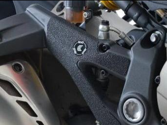 EZBG204 - R&G RACING Ducati Monster 821 / 1200 Heel Guard Kit