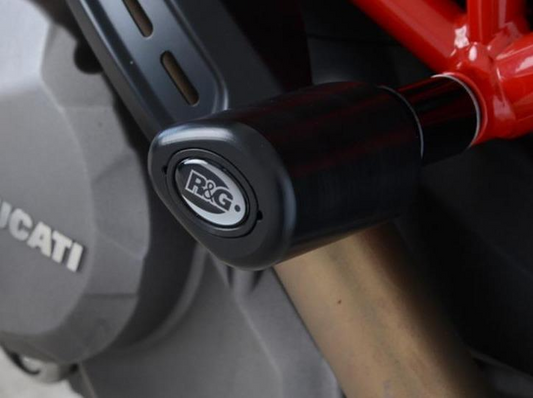 CP0470 - R&G RACING Ducati DesertX / Hypermotard 950 Frame Crash Protection Sliders "Aero"