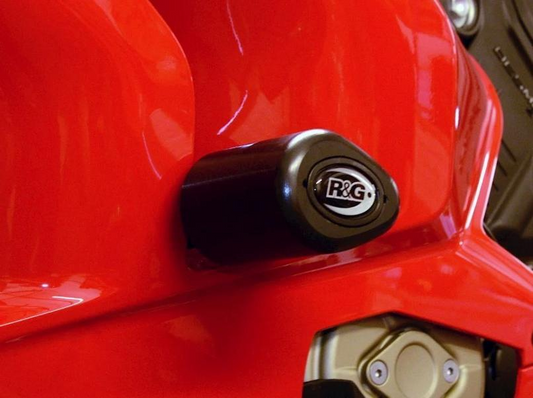 CP0487 - R&G RACING Ducati Panigale V4 (20/21) Frame Crash Protection Sliders "Aero"