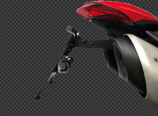 PRT13 - DUCABIKE Ducati Hypermotard 950 Adjustable License Plate Holder