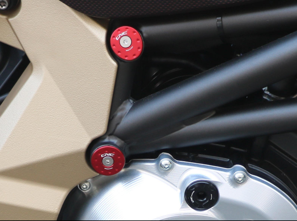 TT358 - CNC RACING MV Agusta Brutale 1000 RR Front Frame Plugs