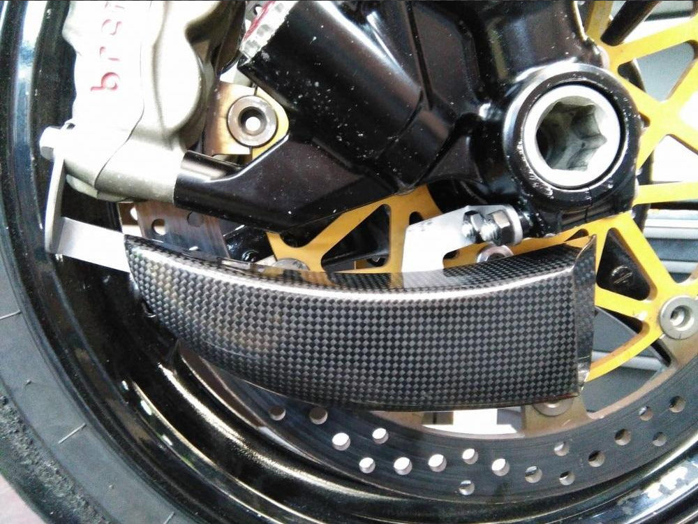 ZA701PR - CNC RACING MV Agusta Brutale 1000 RR Carbon Front Brake Cooling System "GP Ducts" (Pramac edition)