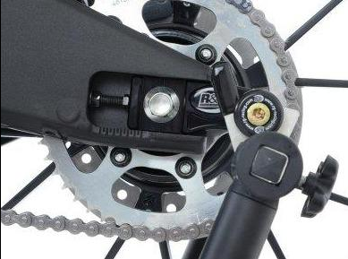 R&G RACING Yamaha YZF-R125 / MT-125 Paddock Stand Bobbins (Offset)
