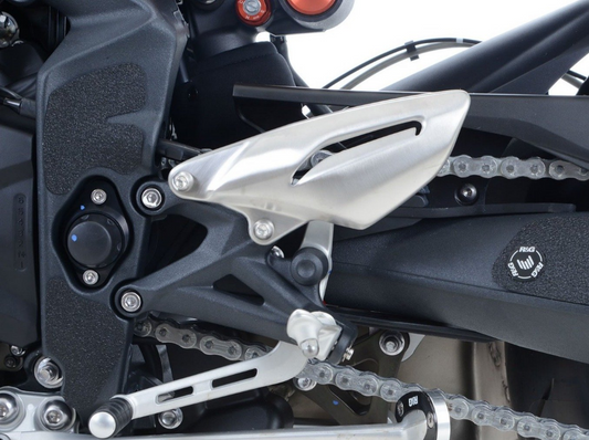 EZBG803 - R&G RACING Triumph Street Triple / R  / RX Heel Guard Kit